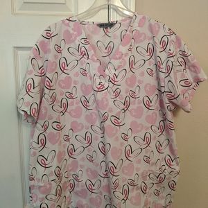 💕3 for $12 scrub top 2x